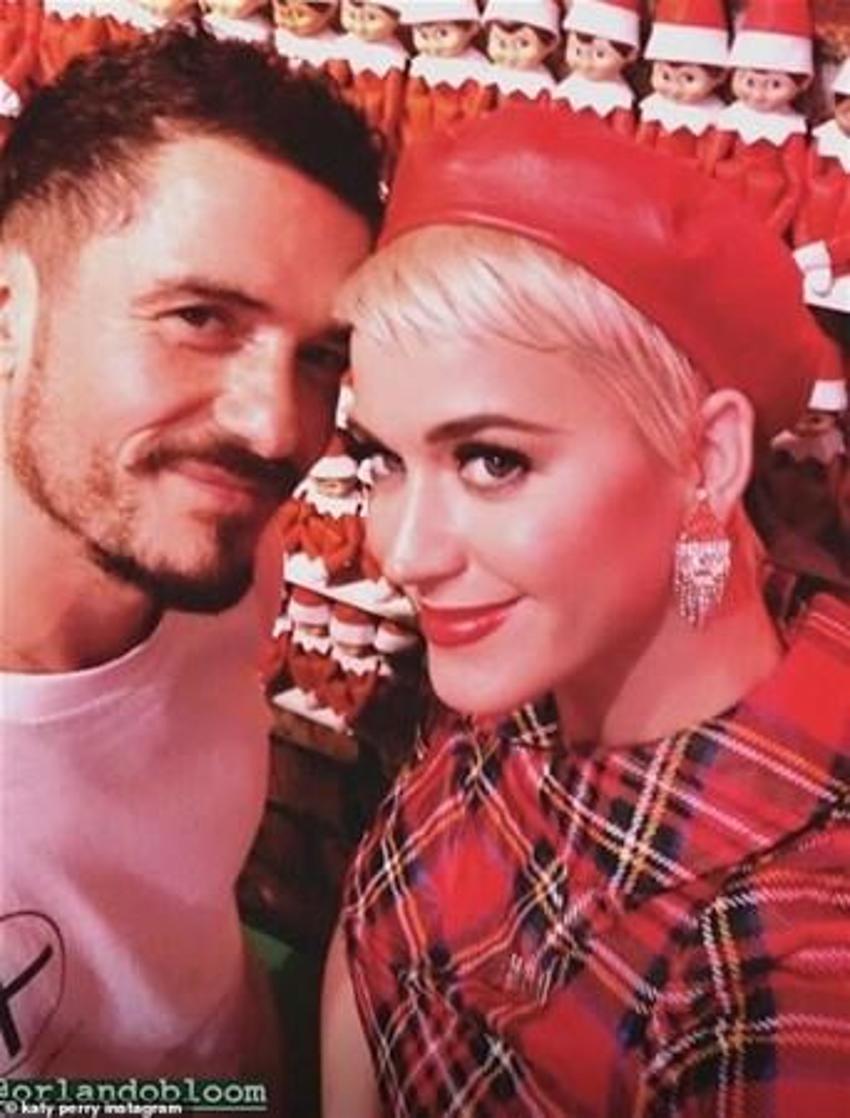 Katy Perry'nin karnı burnunda!