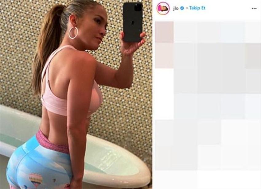 JLO'dan makyajsız paylaşım!