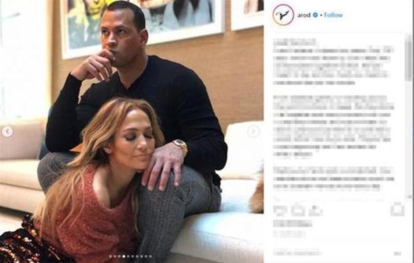 Alex Rodriguez'den Jennifer Lopez'e duygulandıran sözler!