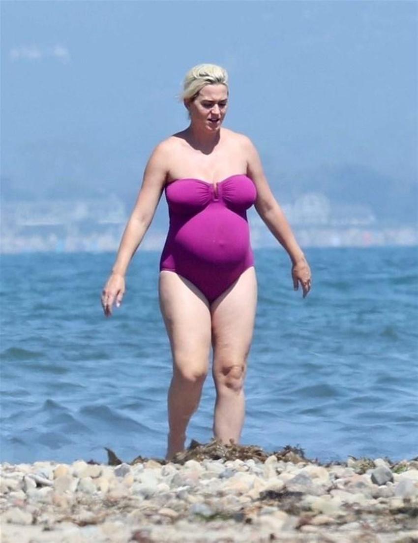 Katy Perry doğum öncesi tatile çıktı!