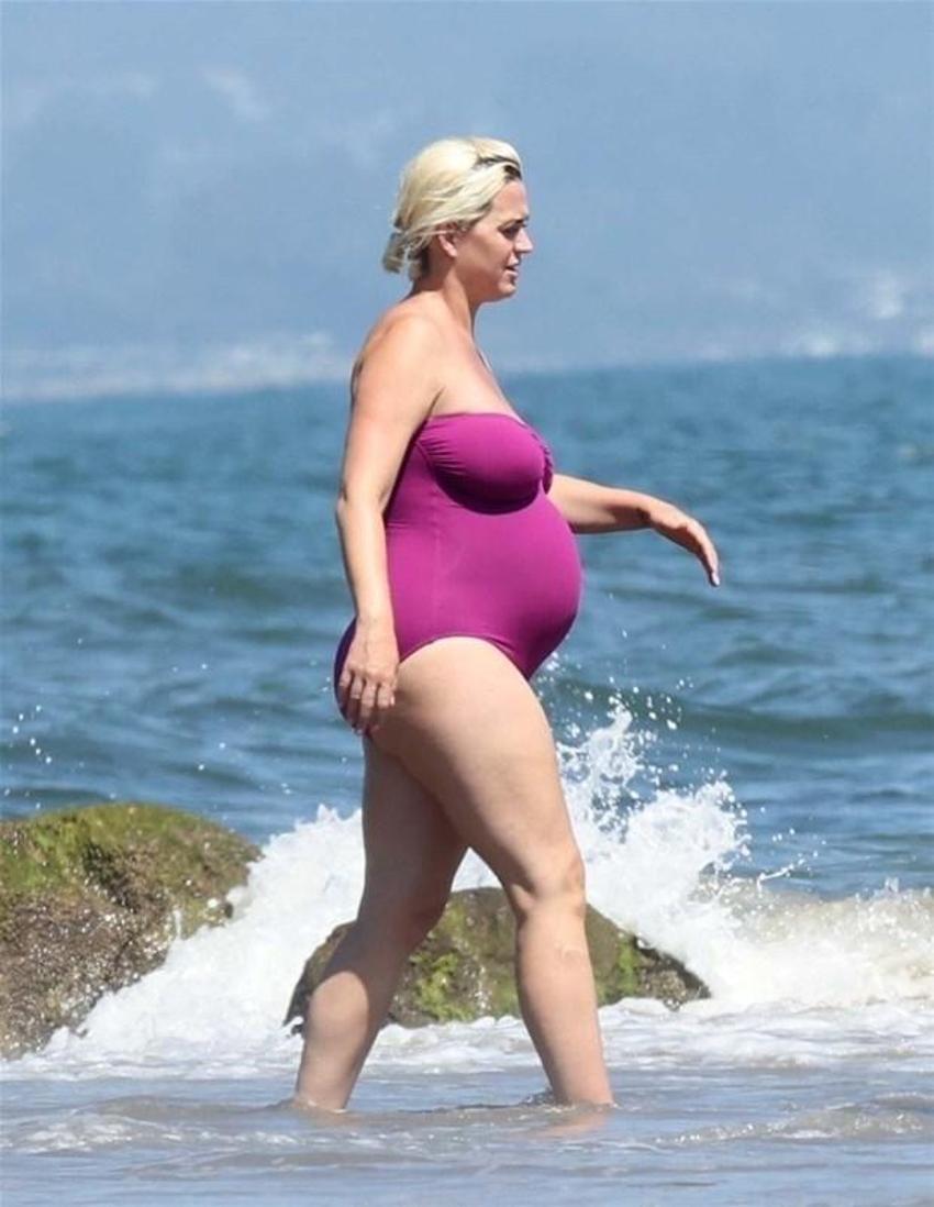 Katy Perry doğum öncesi tatile çıktı!