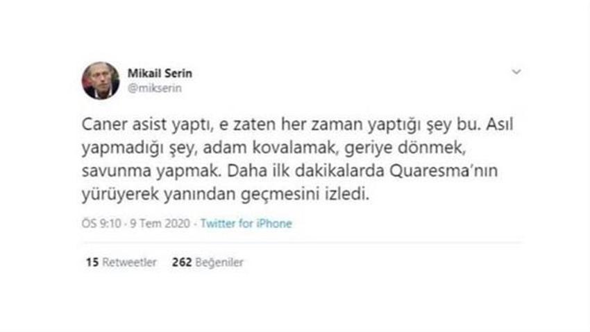 Quaresma - Caner Erkin eşleşmesi sosyal medyayı salladı!