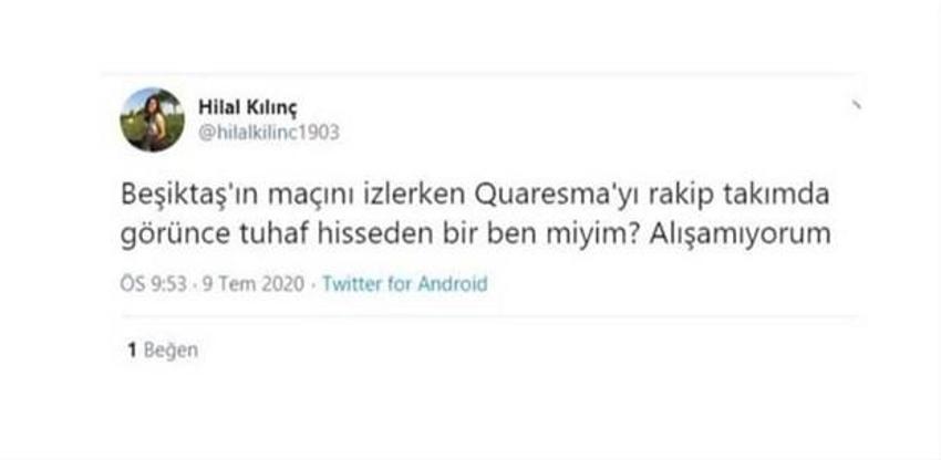 Quaresma - Caner Erkin eşleşmesi sosyal medyayı salladı!