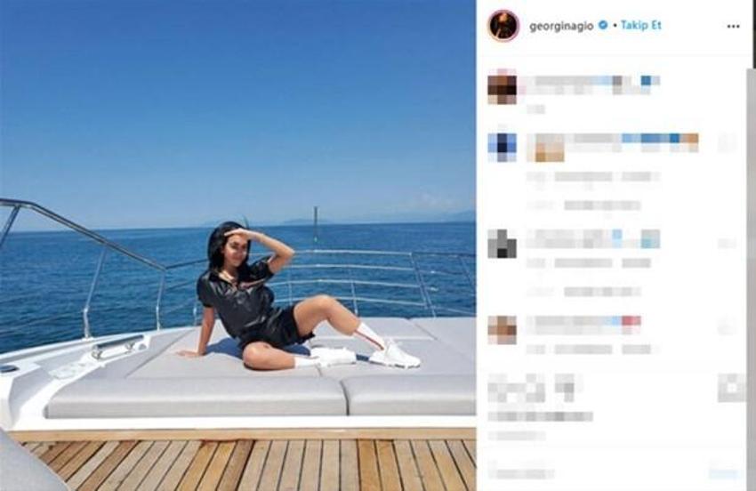 Cristiano Ronaldo'nun sevgilisi Georgina Rodriguez'den dikkat çeken paylaşım!