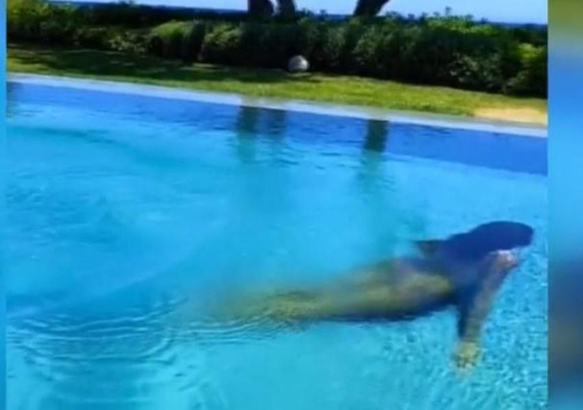 Izabel Goulart tatilin tadını çıkartıyor!
