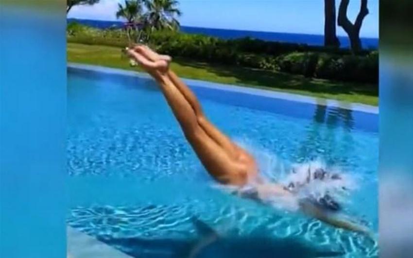 Izabel Goulart tatilin tadını çıkartıyor!