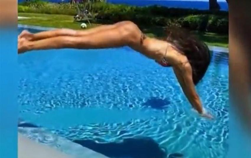 Izabel Goulart tatilin tadını çıkartıyor!
