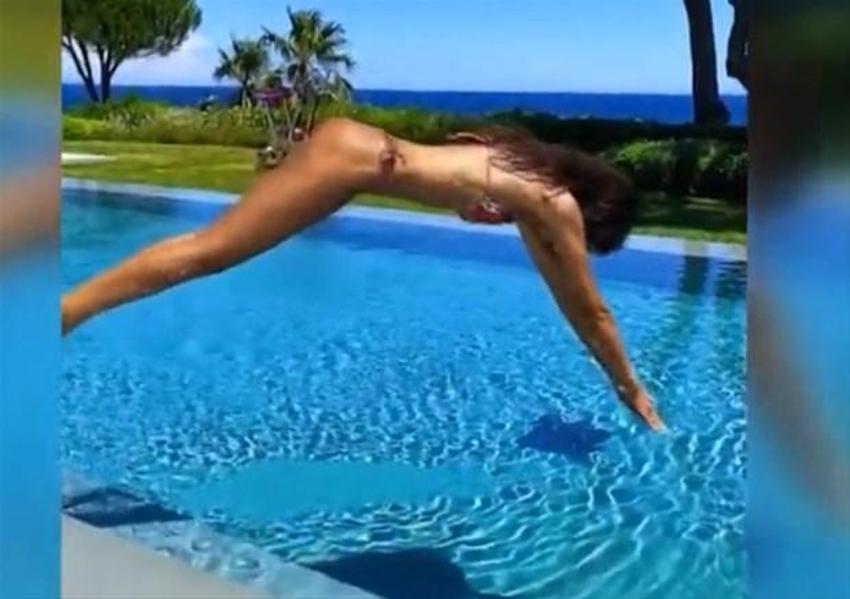 Izabel Goulart tatilin tadını çıkartıyor!