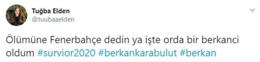 Survivor Berkan verdiği cevapla geceye damga vurdu!