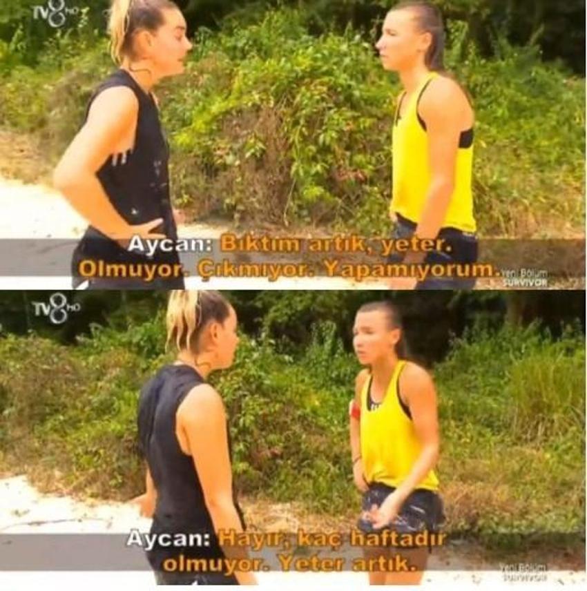 Survivor Aycan gözyaşlarına boğuldu: Bıktım artık yeter