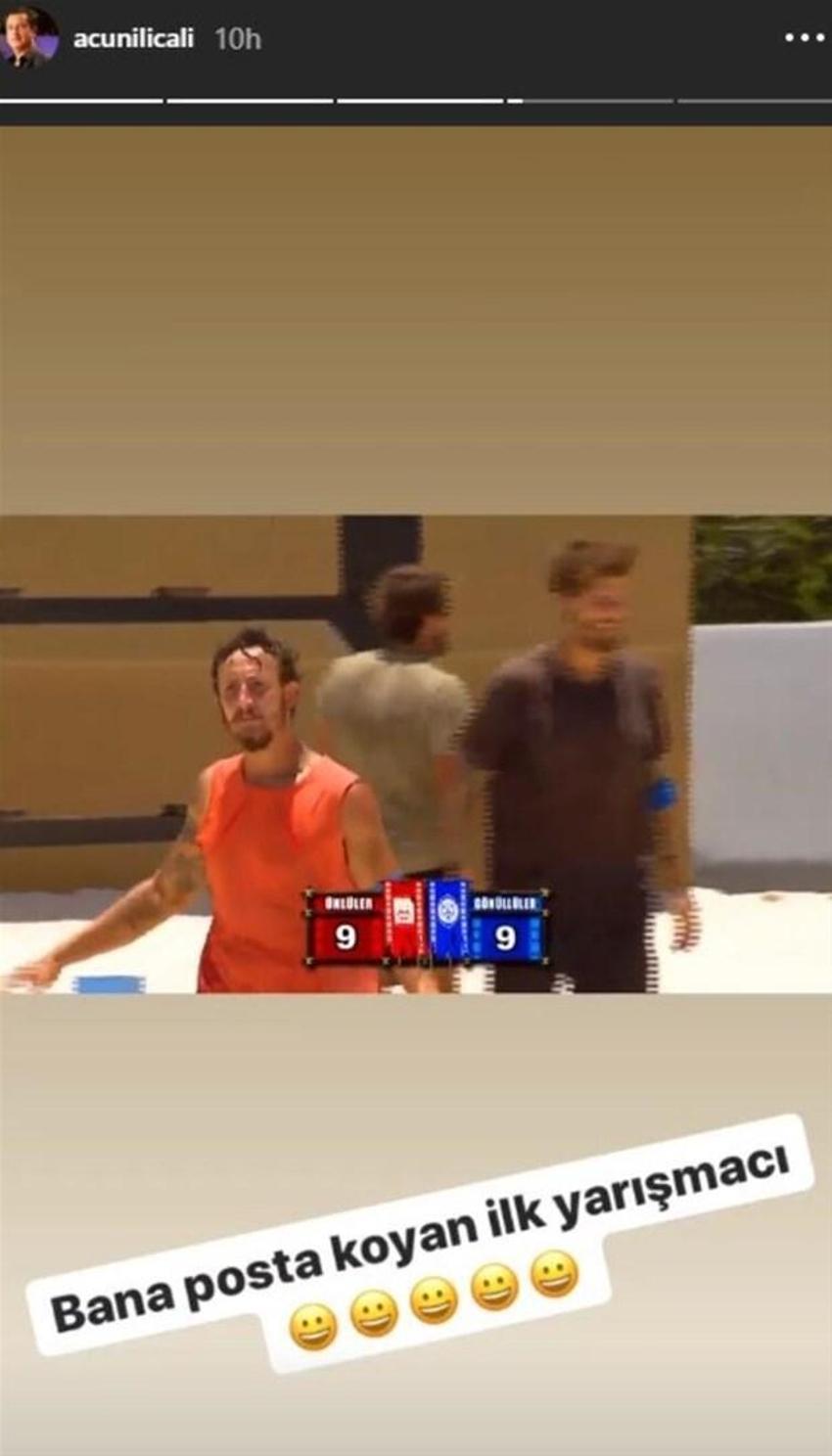 Ceyhun Fersoy’dan Survivor Berkan taklidi!