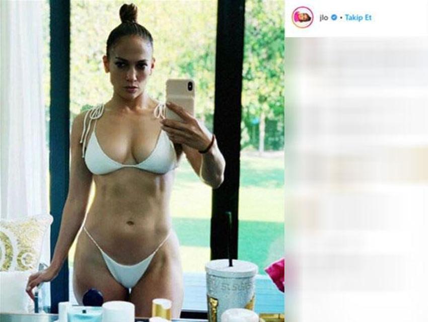 JLO korkuttu! Fotoğraftaki detay...