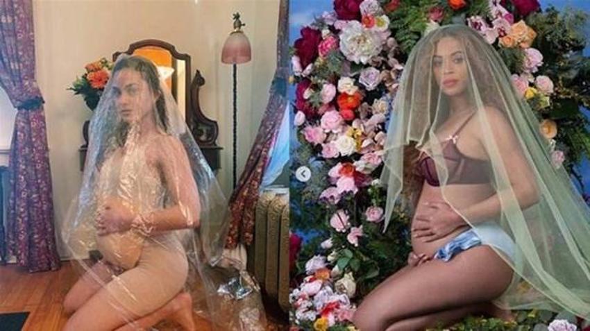 Camila Mendes Beyonce’nin hamilelik pozu ile dalga geçti