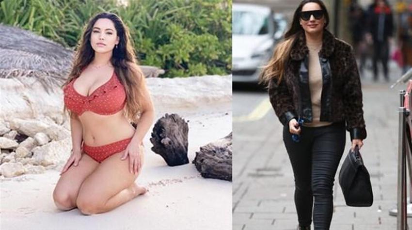 Kelly Brook her sabah işe gidiyor