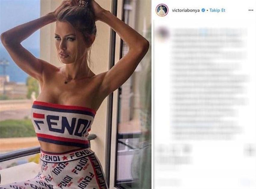 Victoria Bonya eleştiri oklarının hedefi oldu!