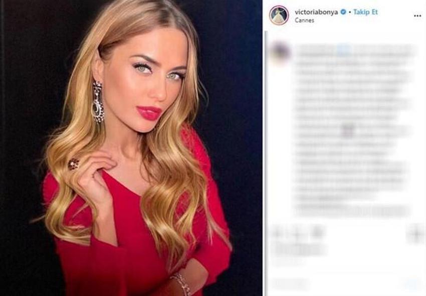 Victoria Bonya eleştiri oklarının hedefi oldu!