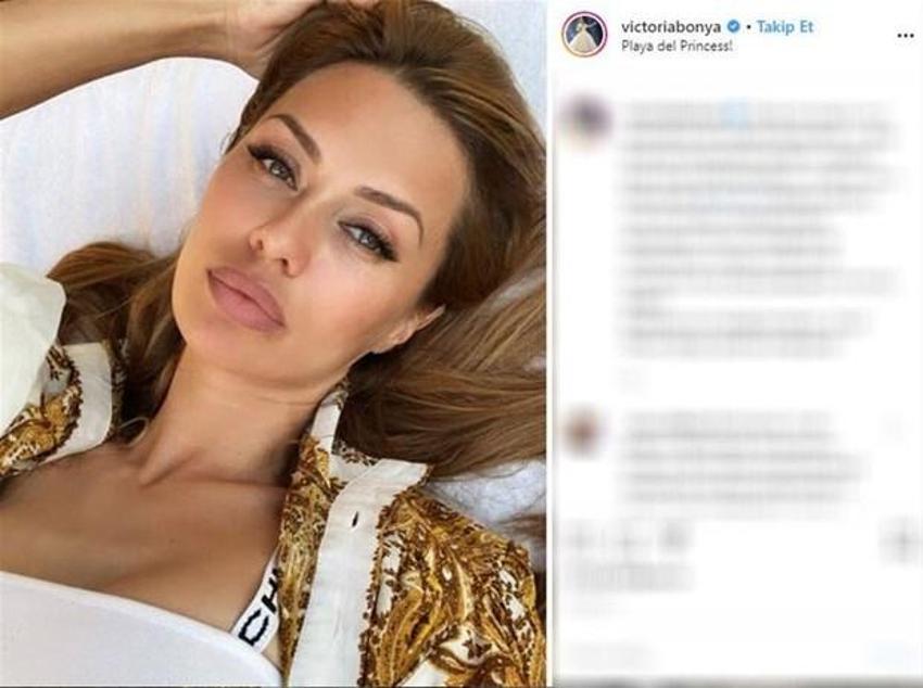 Victoria Bonya eleştiri oklarının hedefi oldu!