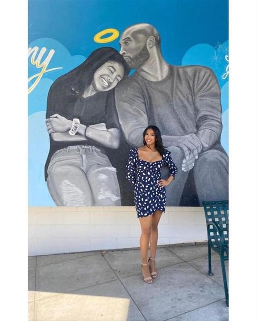 Kobe Bryant'ın kızından tepki çeken fotoğraf!
