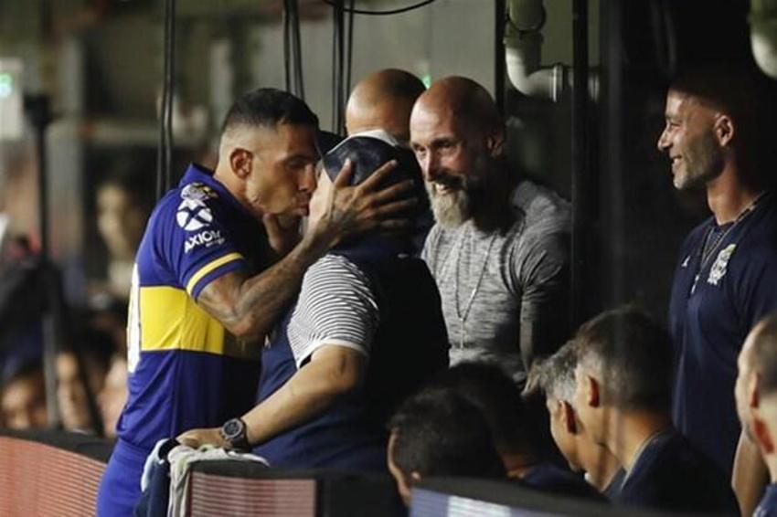 Tevez'in sevinci olay oldu!