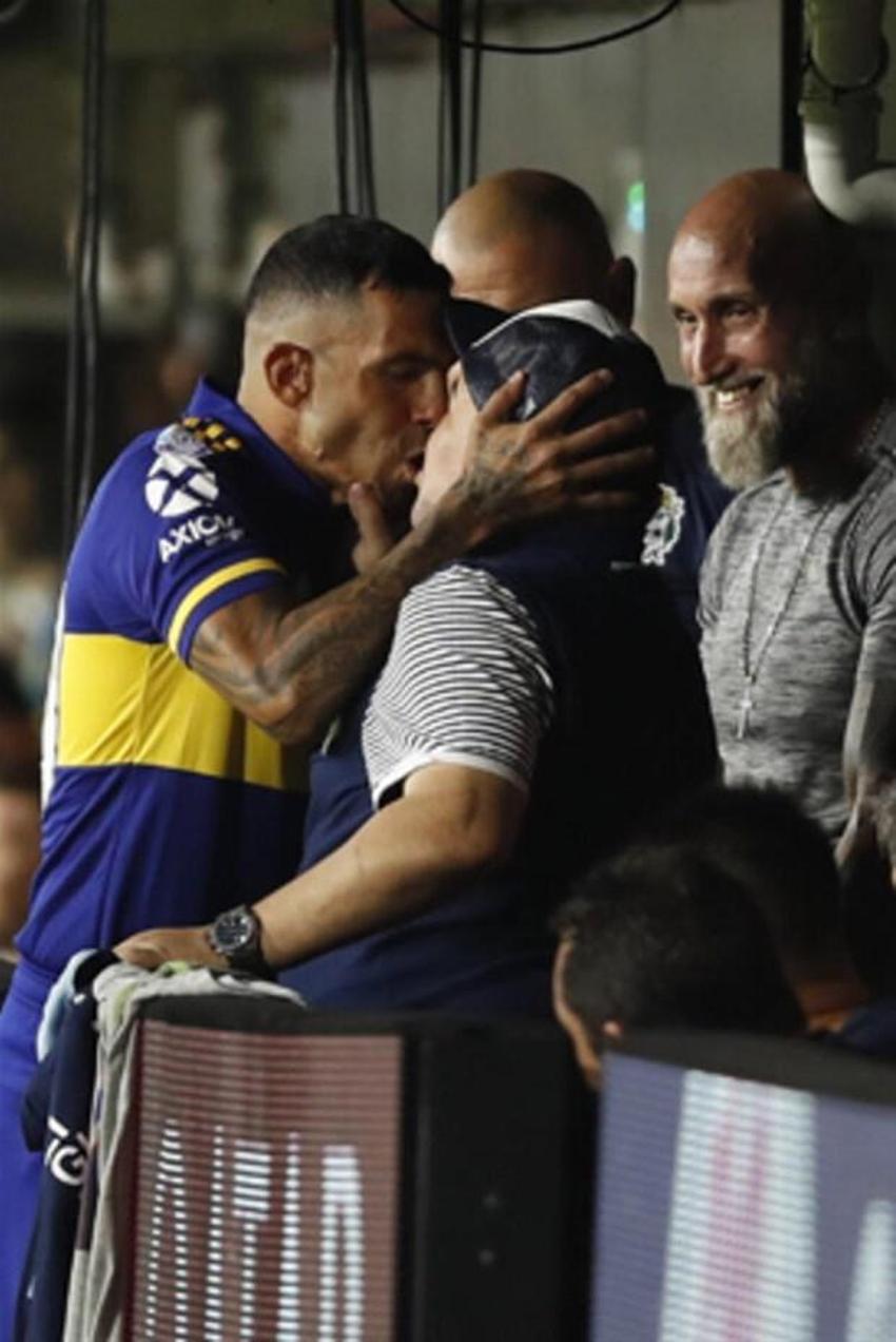 Tevez'in sevinci olay oldu!