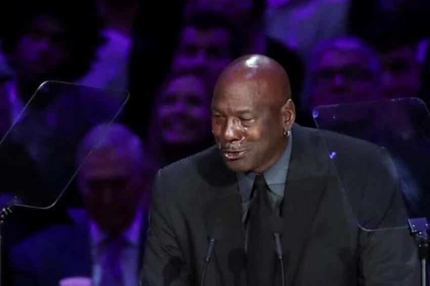 Kobe Bryant'ın anma töreni | Michael Jordan gözyaşlarını tutamadı!