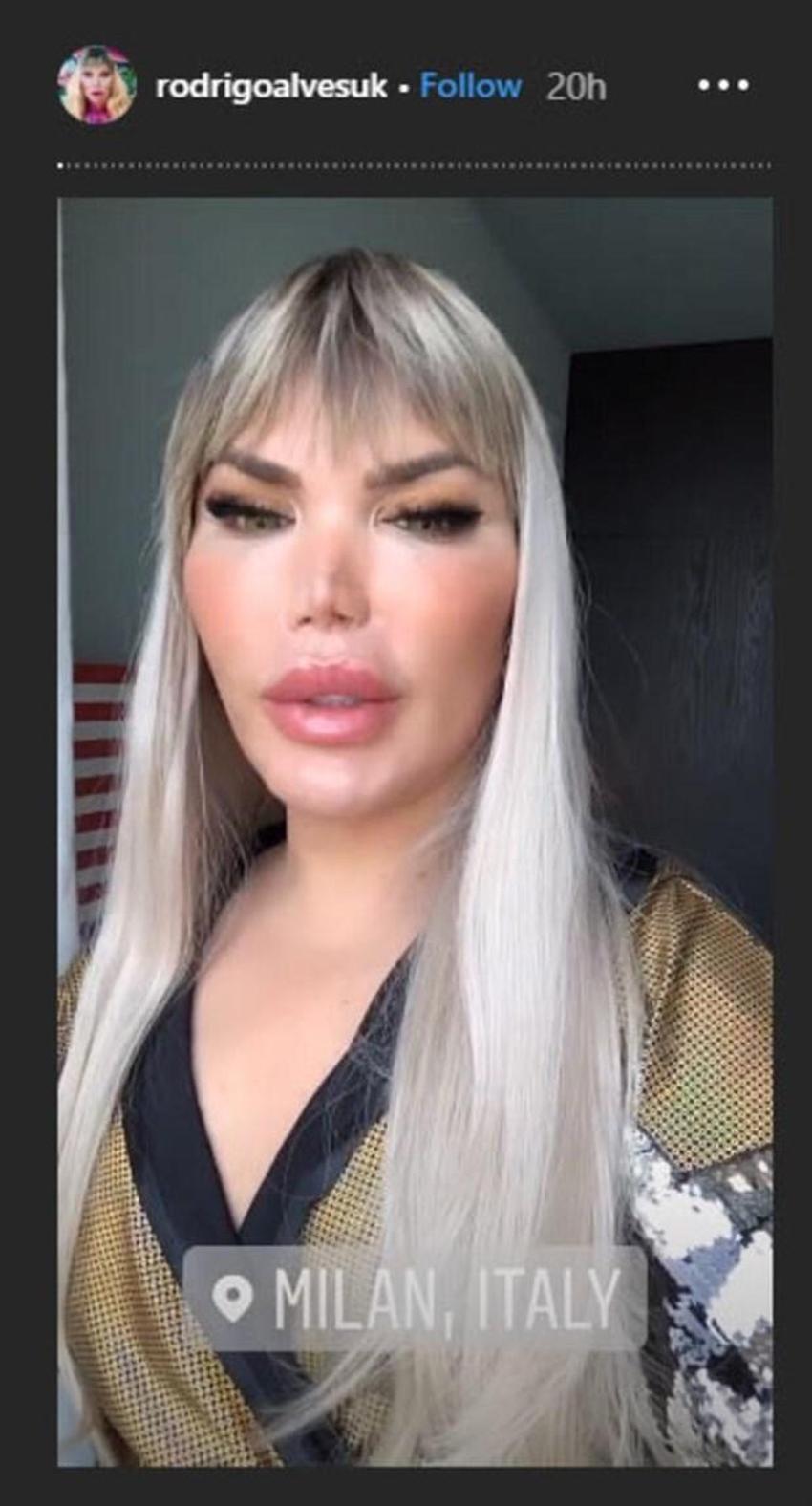 Rodrigo Alves cinsiyet değiştirdi