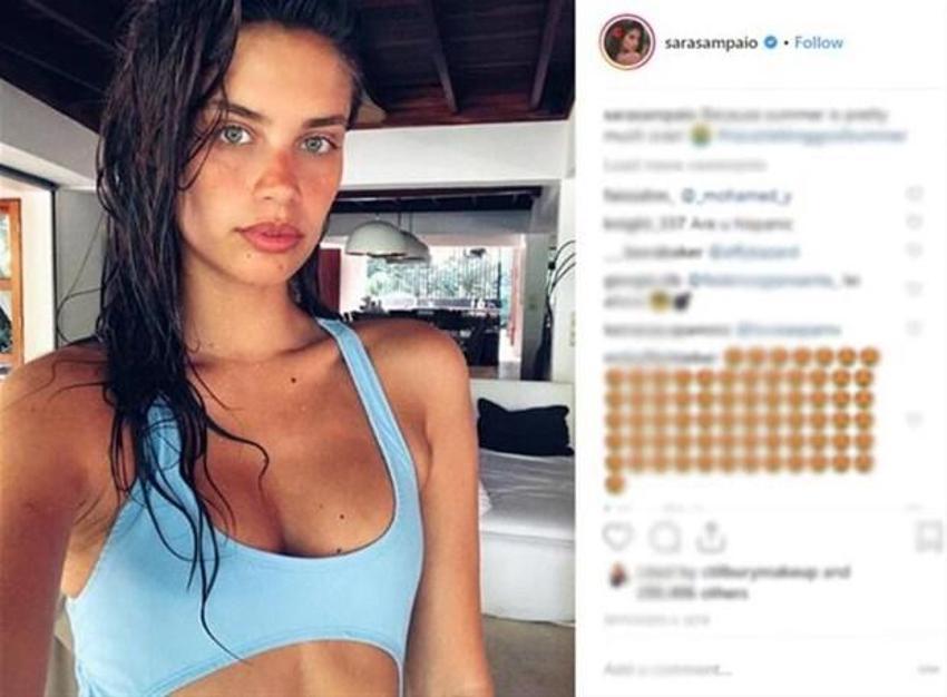 Sara Sampaio güzellik sırlarını anlattı!
