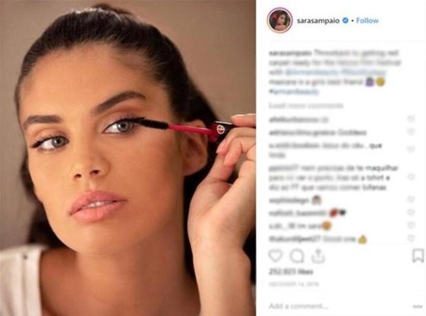 Sara Sampaio güzellik sırlarını anlattı!