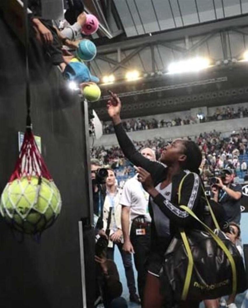 Avustralya Açık'ta Venus Williams'ı eleyen Coco Gauff 2. turda