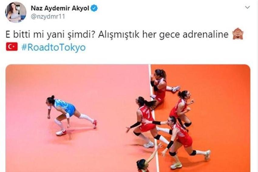 Hem annelik yaptı, hem vizeyi aldı; Naz Aydemir Akyol...