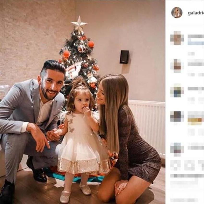 Mauricio Isla, çocuğunun annesi Gala Caldirola ile evlendi