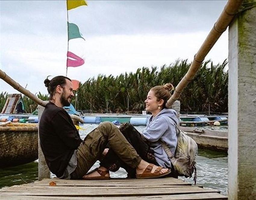 Burcu Biricik ve eşi Emre Yetkin Vietnam'da aşk tazeliyor