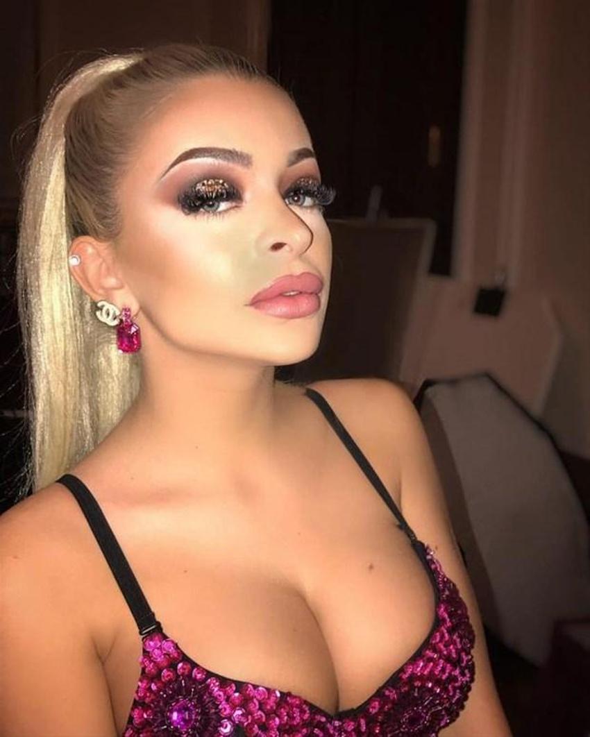 Katja Krasavice'den Philippe Coutinho'ya davet: Bana başka nerelerde gol atabileceğini göster!