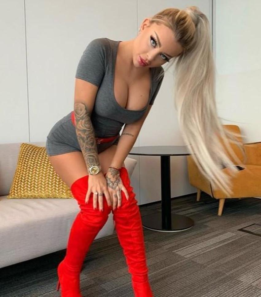 Katja Krasavice'den Philippe Coutinho'ya davet: Bana başka nerelerde gol atabileceğini göster!
