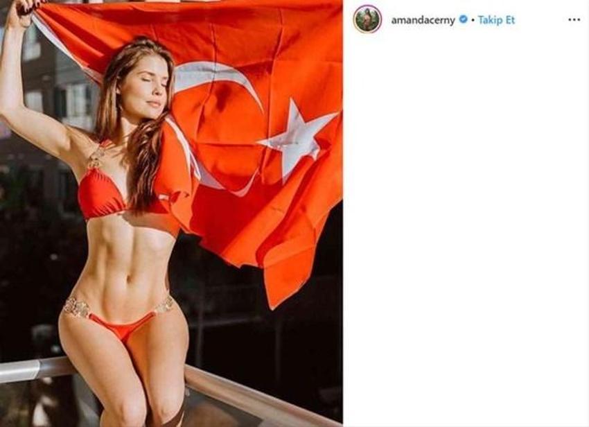 Amanda Cerny’den Türkiye paylaşımı