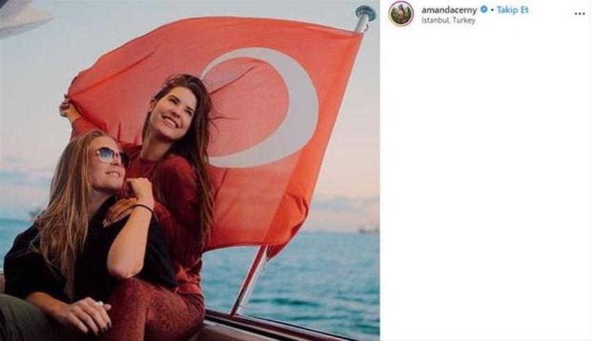 Amanda Cerny’den Türkiye paylaşımı