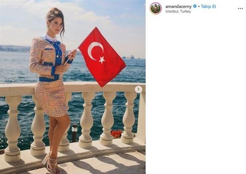 Amanda Cerny’den Türkiye paylaşımı
