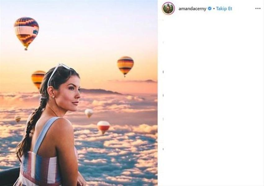 Amanda Cerny’den Türkiye paylaşımı