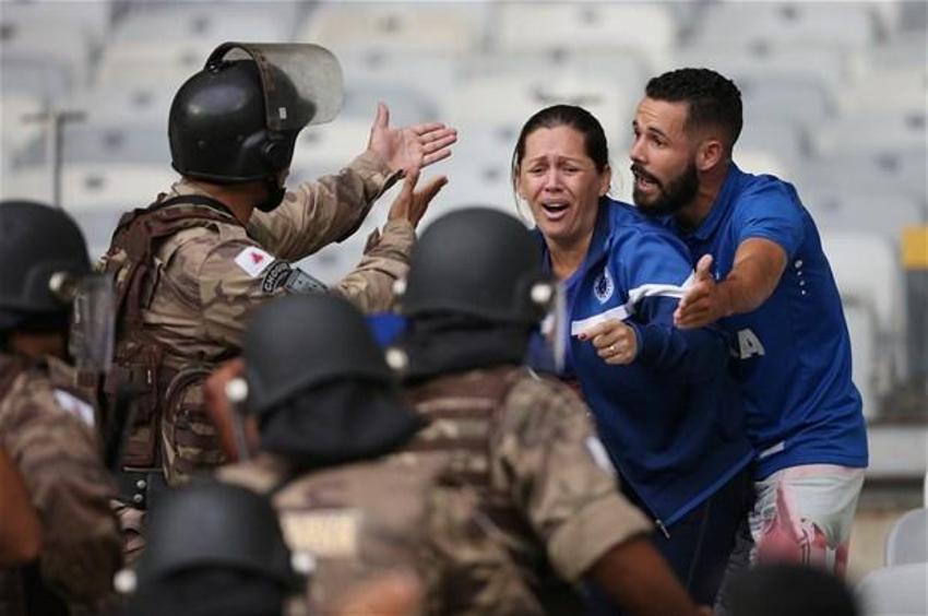Cruzeiro küme düştü, ortalık savaş alanına döndü!