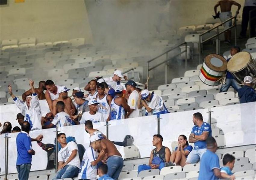 Cruzeiro küme düştü, ortalık savaş alanına döndü!