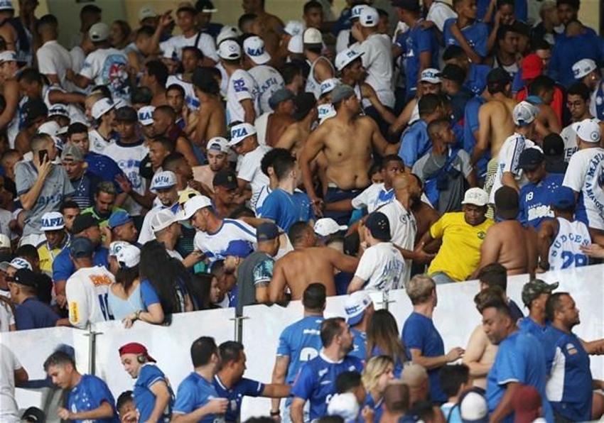 Cruzeiro küme düştü, ortalık savaş alanına döndü!