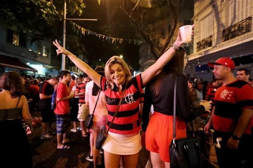 Copa Libertadores maçından renkli kareler!