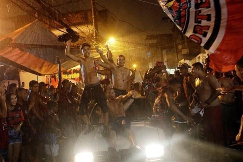 Copa Libertadores maçından renkli kareler!