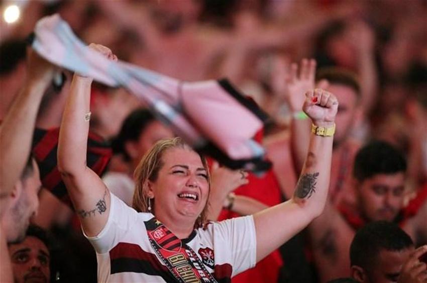 Copa Libertadores maçından renkli kareler!
