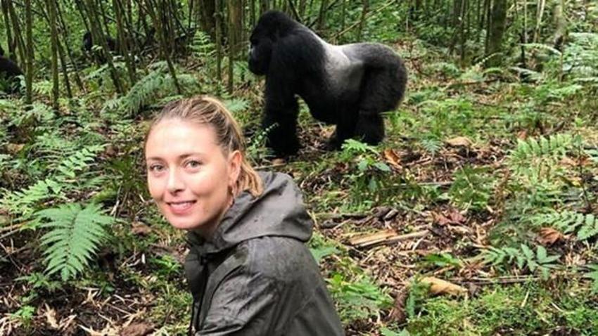 Sharapova öyle bir bakış attı ki…