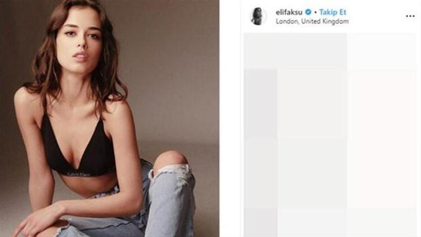 Türk model Elif Aksu'nun Real'li aşkı!