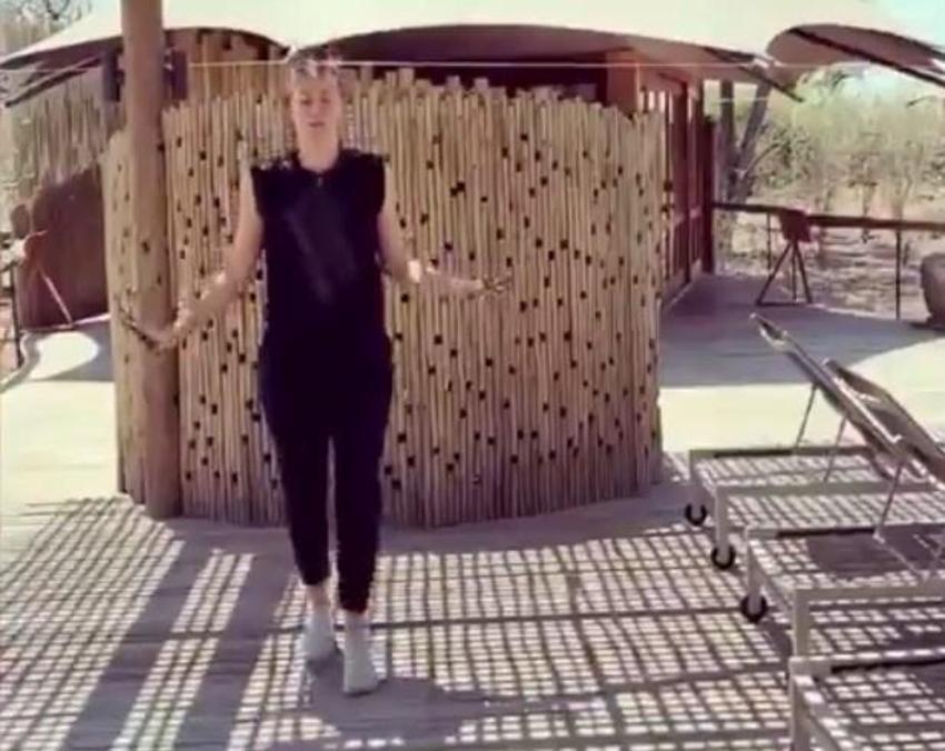 Sharapova çalışmayı bırakmıyor!
