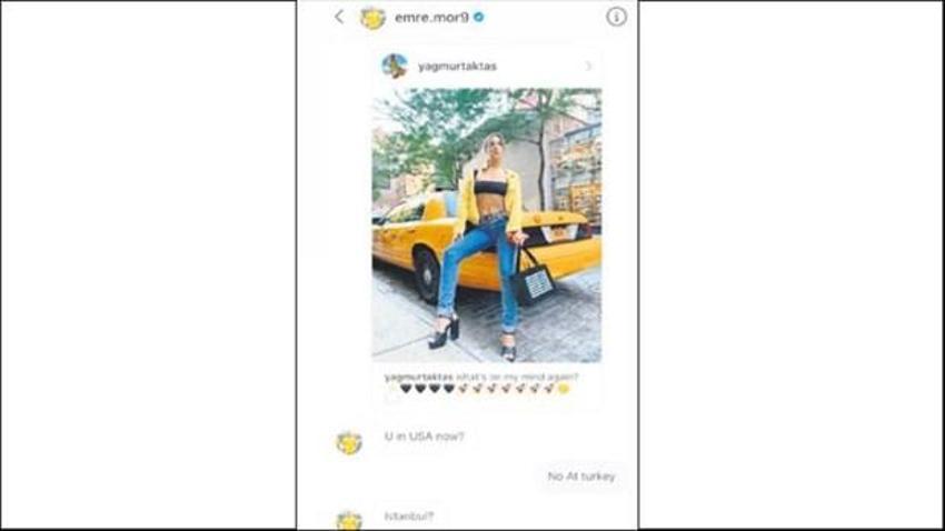 Emre Mor, Yağmur Taktaş'tan kırmızı kart yedi