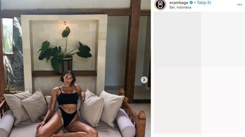 WNBA'nın yıldızı Liz Cambage'den cesur pozlar