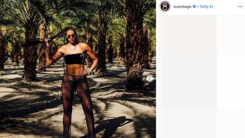 WNBA'nın yıldızı Liz Cambage'den cesur pozlar